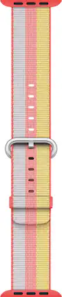 Angle. Apple - Woven Nylon for Apple Watch 38mm - Red.