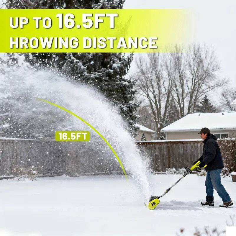 UP TO 16.5FT THROWING DISTANCE

16.5FT