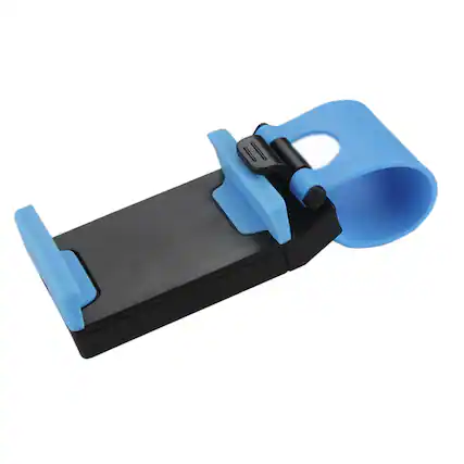 Front. Reiko - Phone Socket Holder In Blue - Blue.