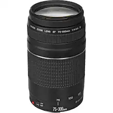 CANON 1:4-5.6 I ZOOM LENS 75-300mm EF AF MF 135 100 75 & 1 75-300mm
