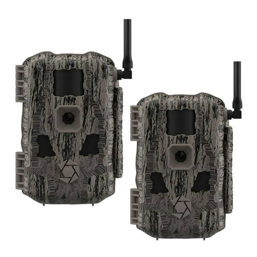 Left. Stealth Cam - Stealth Cam Fusion MAX 2.0 36MP Cellular Wireless Trail Camera (10-Pack).