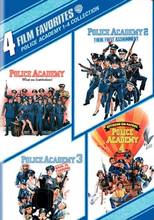 Front. Police Academy 1-4 (Box Set) [DVD].