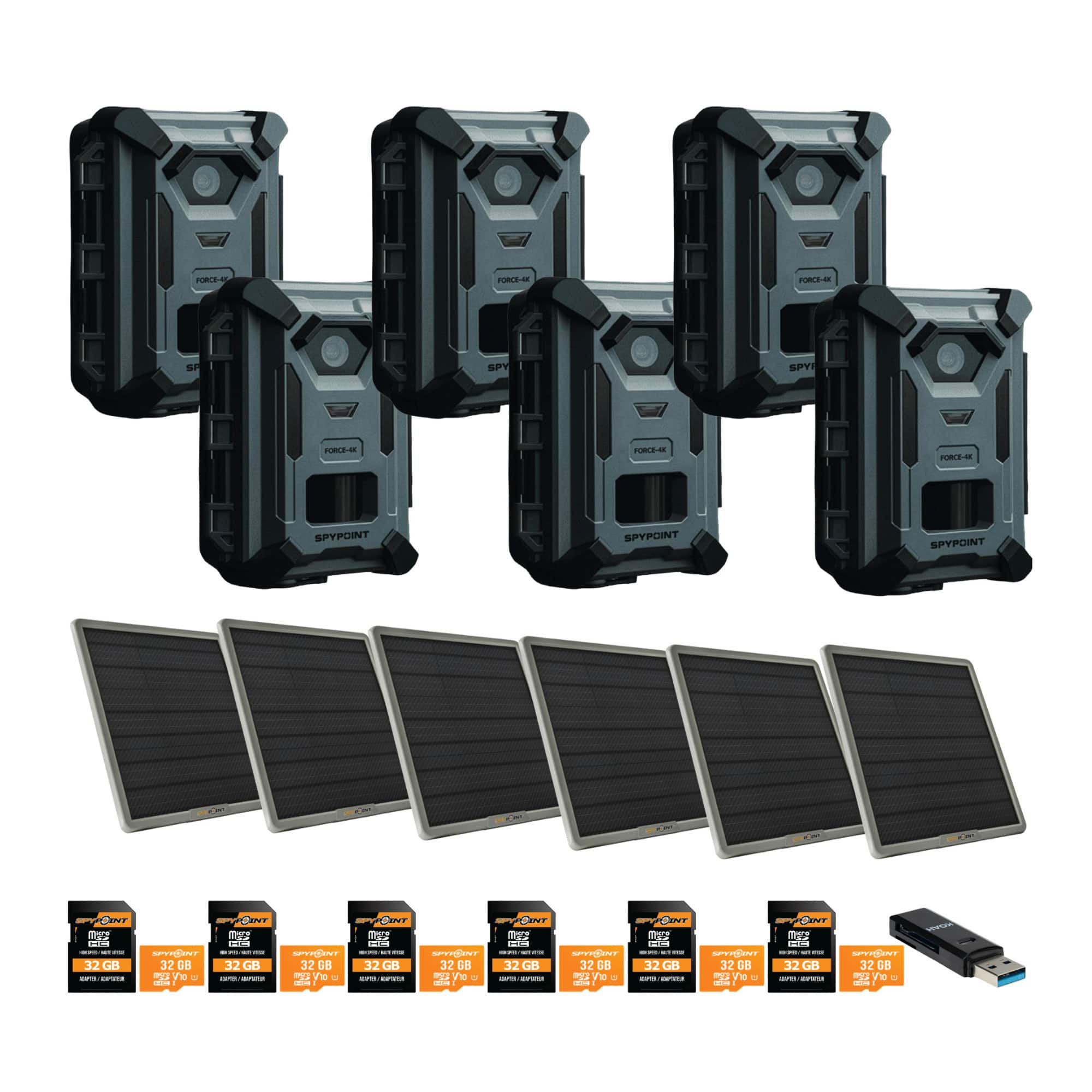Spypoint - FORCE-4K Trail Camera with 10W Solar Panel and Accessories Bundle price history on PriceWatchPro