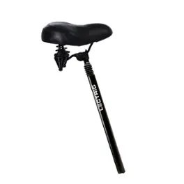 Lectric eBikes - XP Series Comfort Package: Giant Seat + XP Suspension Seat Post - Black
