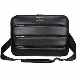 ECO STYLE - Sandy Lisa La Jolla Carrying Case (Sleeve) for 14" Notebook - Shoulder Strap - 10.2" Height x 14.2" Width x 1" - Black
