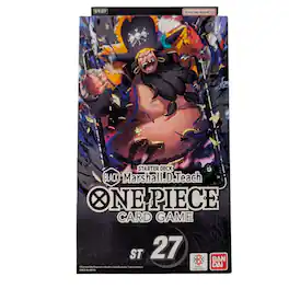 BANDAI NAMCO Entertainment - 2025 One Piece Starter Deck Black Marshall.D.Teach ST-27