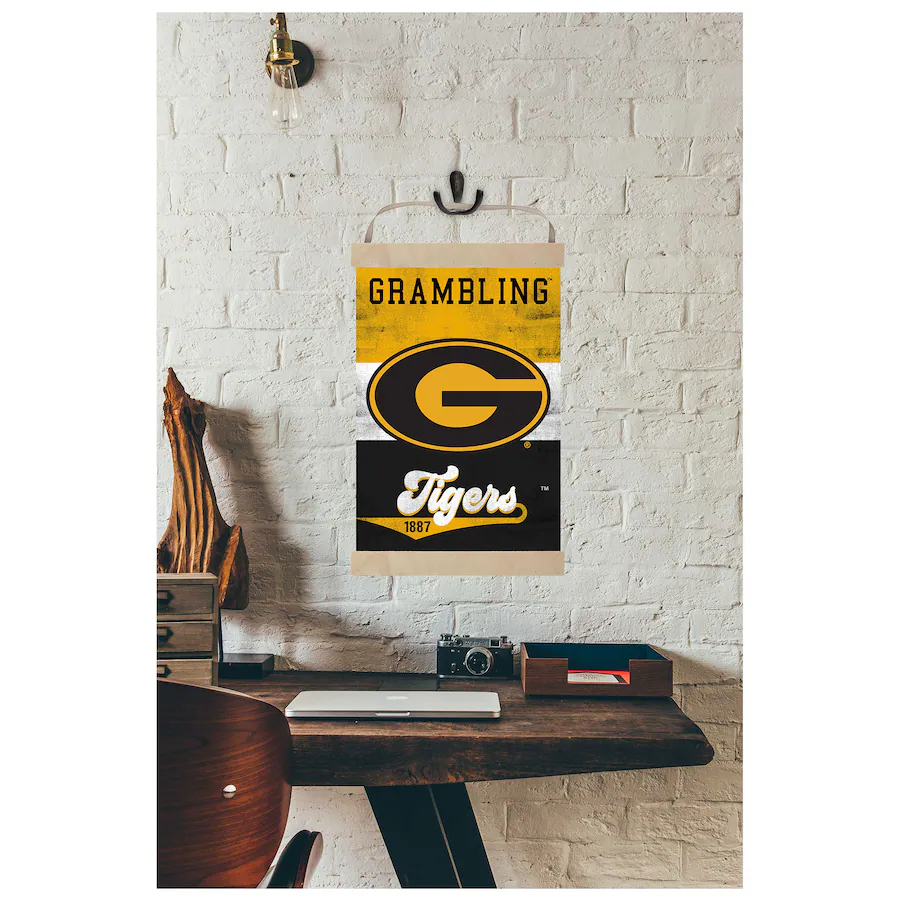 Jardine Grambling Tigers Retro Logo Banner Sign Yellow 4941786 - Best Buy