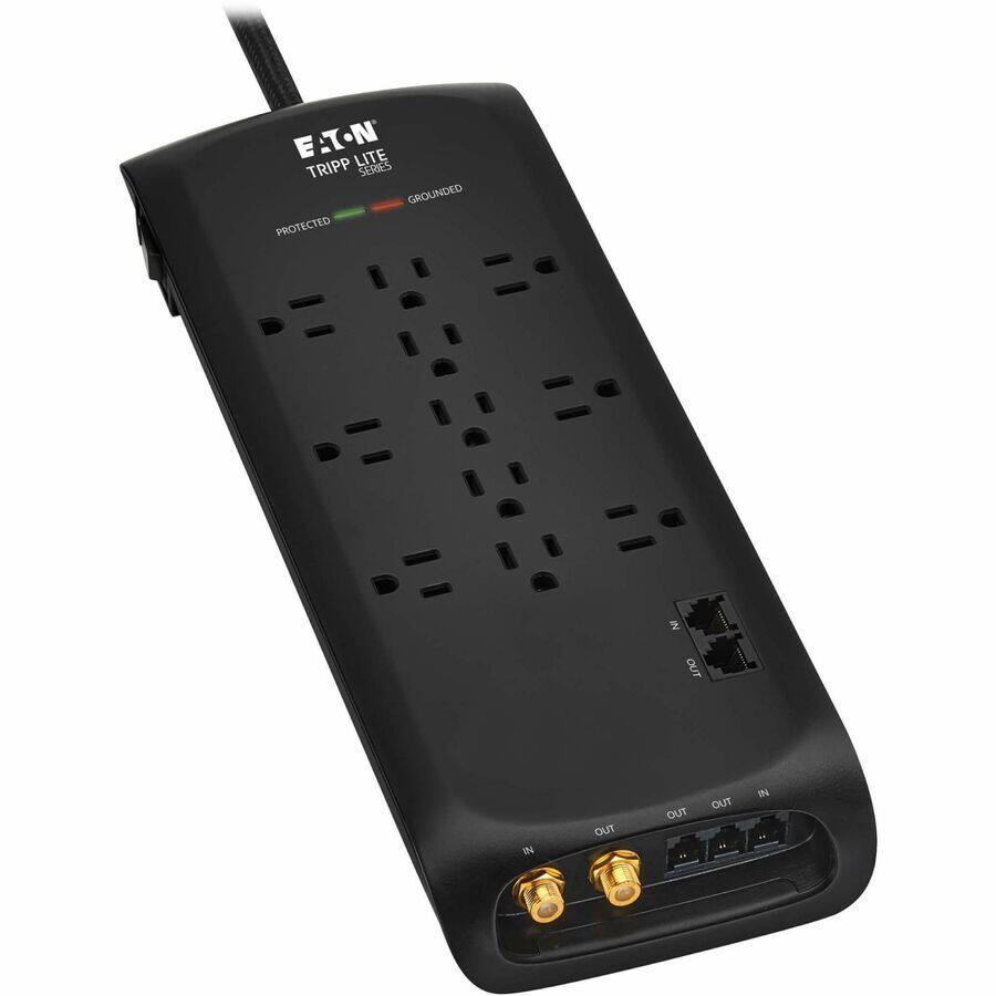 EATON TRIPP-LITE SERIES GROUNDED PROTECTED M OUT IN OUT OUT OUT a IN