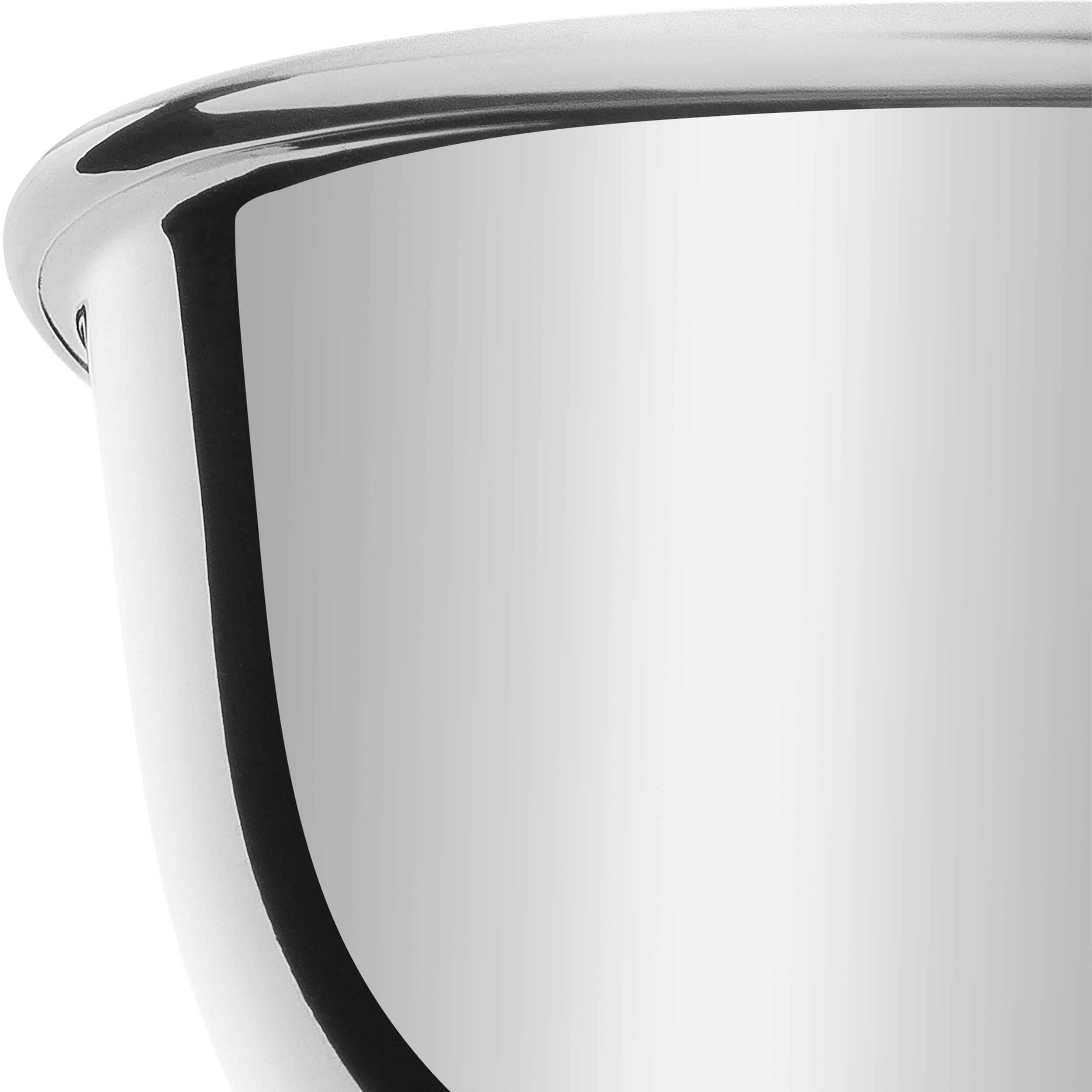 Alt View 6. ZWILLING - ZWILLING Peak 10-pc Stainless Steel Ceramic Nonstick Dual Performance Cookware Set - Stainless Steel.