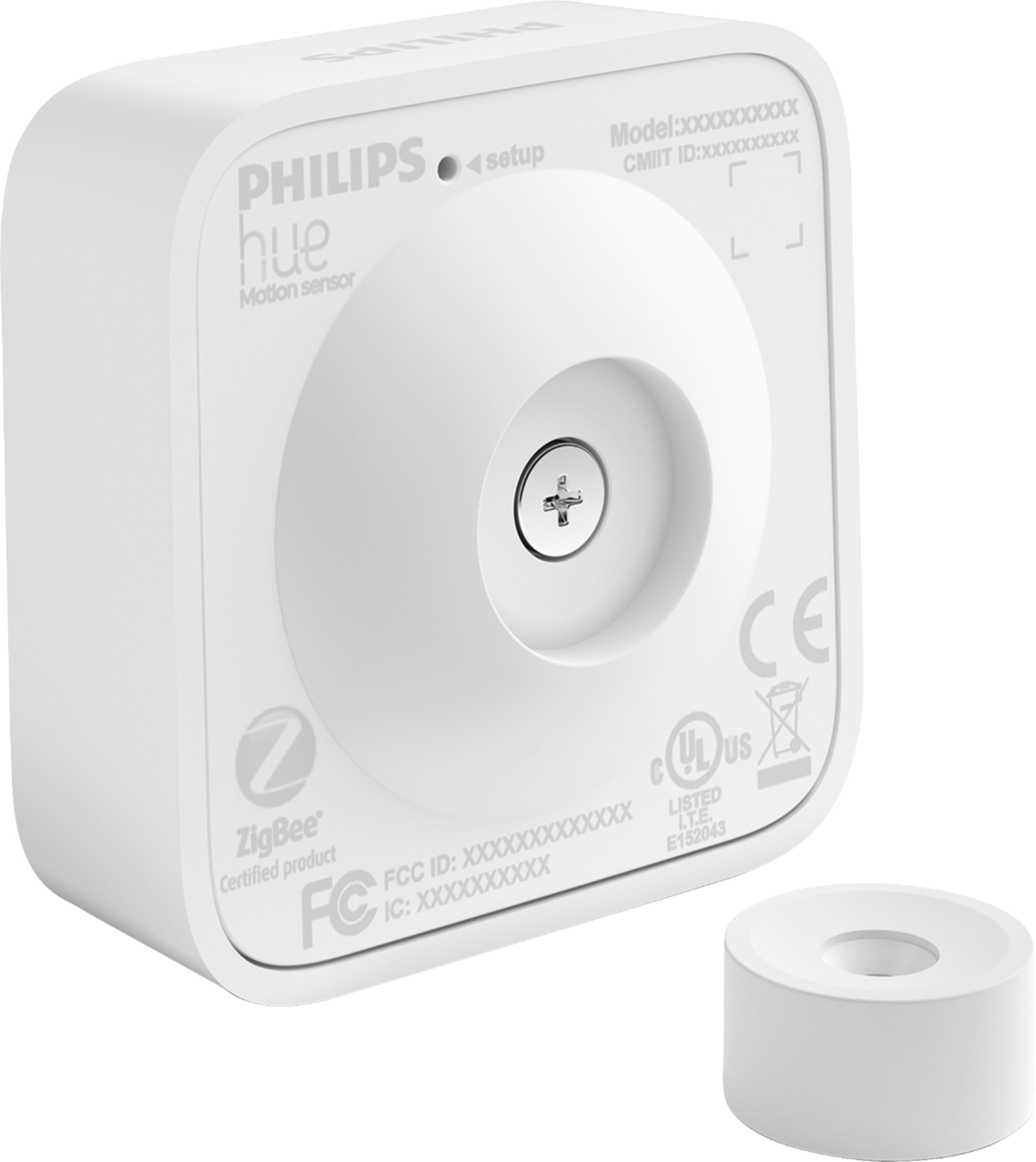 Left View: Philips Hue Smart Dimmer Switch, Hub Required
