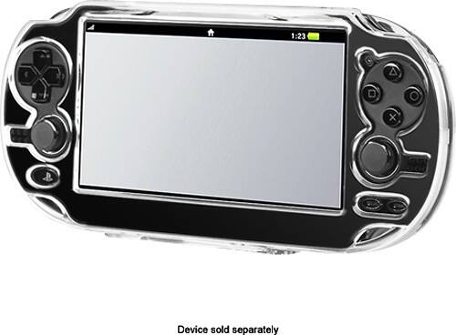 Angle Standard. eForCity - Bundle Snap-On Crystal Case for PlayStation Vita.