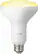 Front. Philips - Hue White Ambiance Dimmable BR30 Wi-Fi Smart LED Floodlight Bulb (2-Pack) - Adjustable White.