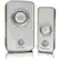 Front Standard. Swann - Wireless Door Chime with Mains Power - Glossy Cream, Silver.