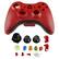 Alt View Standard 20. eForCity - Shell for Microsoft Xbox 360 Wireless Controller , - Red.