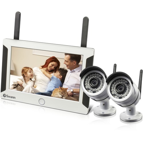  Swann - All-In-One 4-Channel SwannSecure Video Surveillance System - Wi-Fi