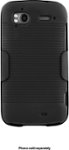 Front Standard. eForCity - Bundle Case for HTC Sensation 4G and Z710e and HTC Pyramid Mobile Phones - Black.
