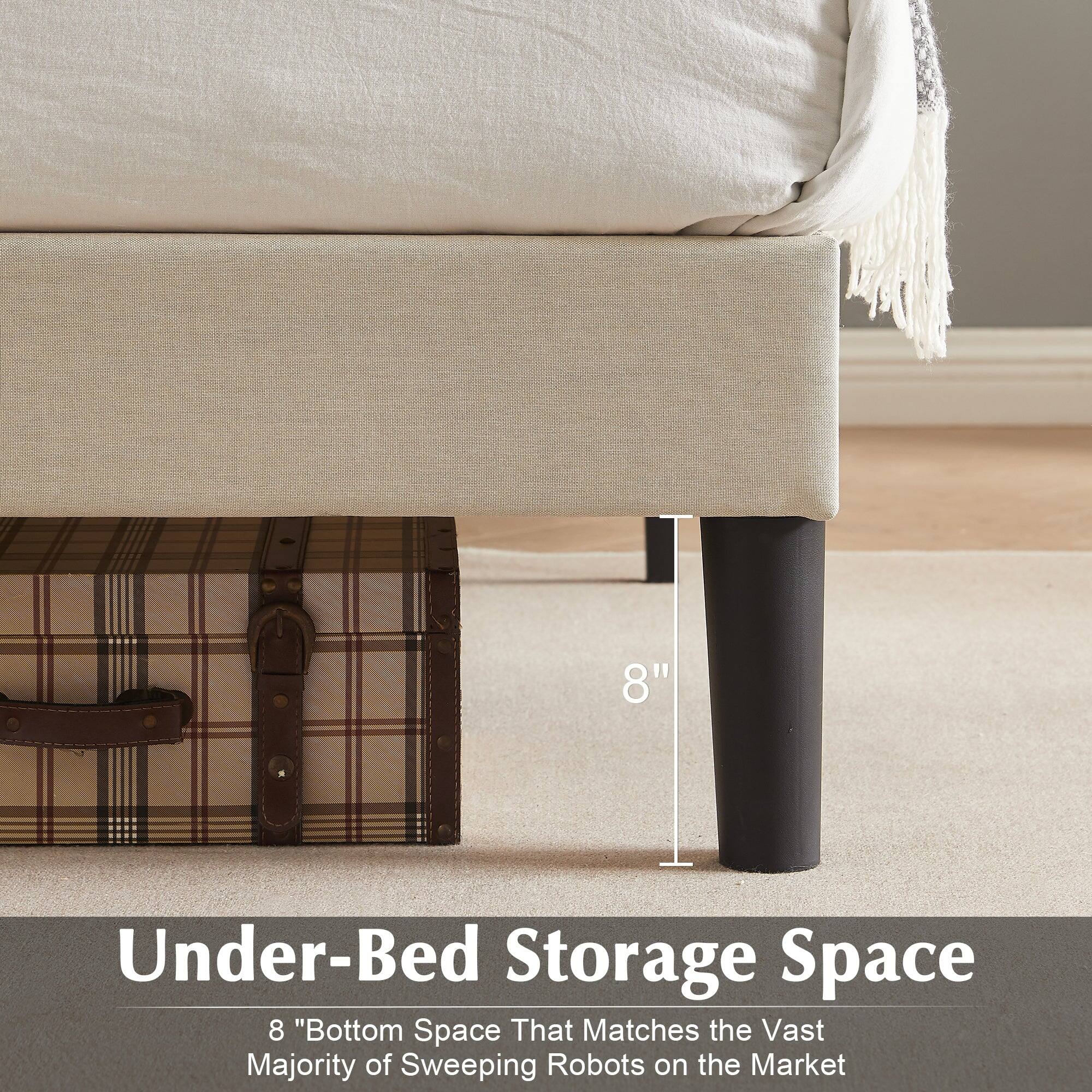 Under-Bed Storage Space

8" Bottom Space That Matches the Vast Majority of Sweeping Robots on the Market