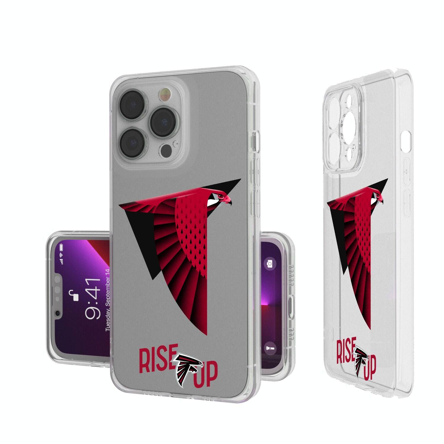 Keyscaper - NFL - Atlanta Falcons iPhone Clear Case - 16 Plus - Multicolor price history on PriceWatchPro