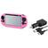 Alt View Standard 20. eForCity - Silicone skin Case and Car Charger Bundle For Sony Playstation Vita.