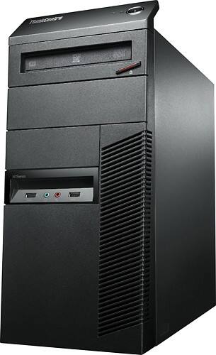 Angle Standard. Lenovo - ThinkCentre Desktop - 4GB Memory - 1TB Hard Drive.
