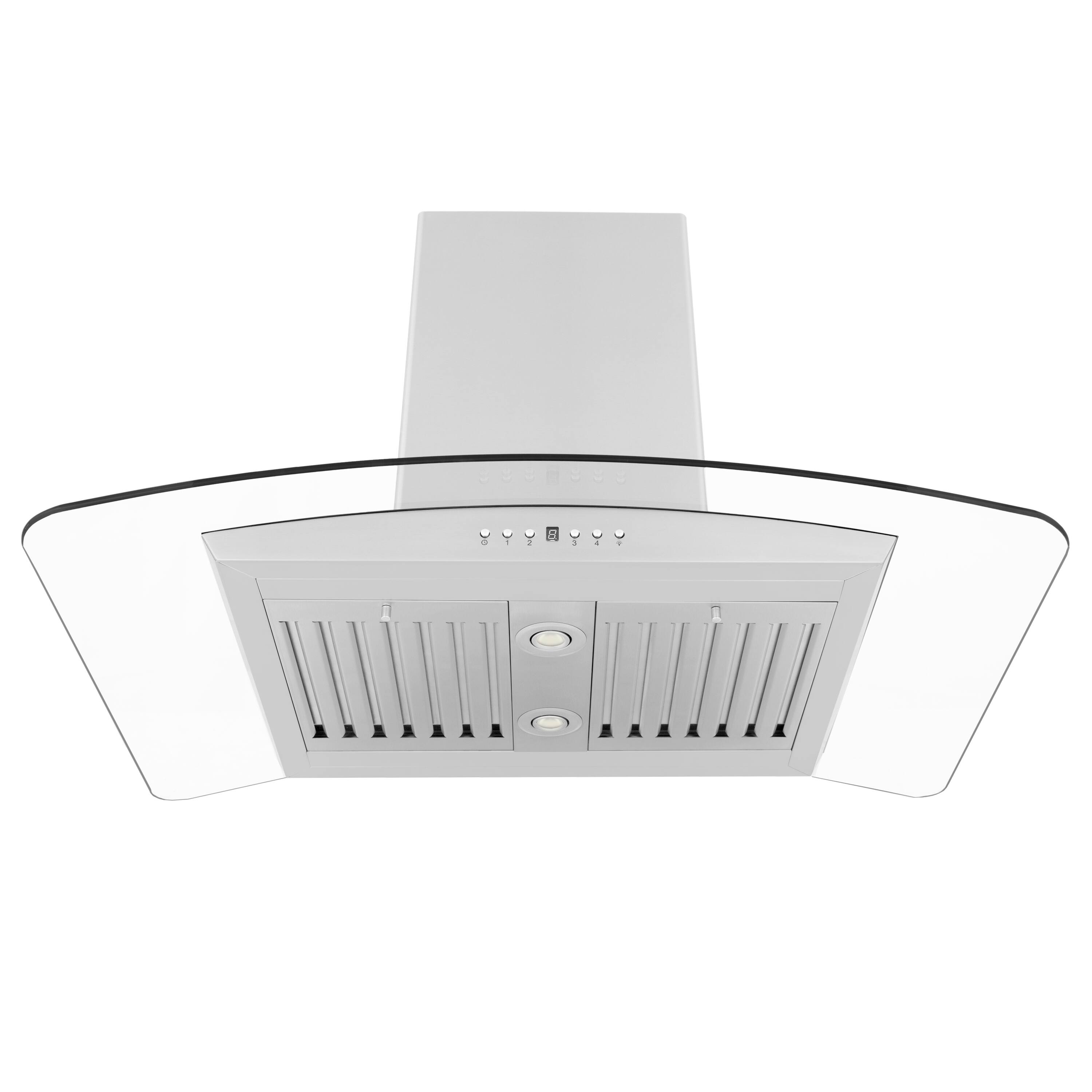 Angle. ZLINE - 30" Externally Vented Range Hood - Stainless steel.
