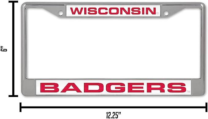 WISCONSIN  
BADGERS  

6"  
12.25"