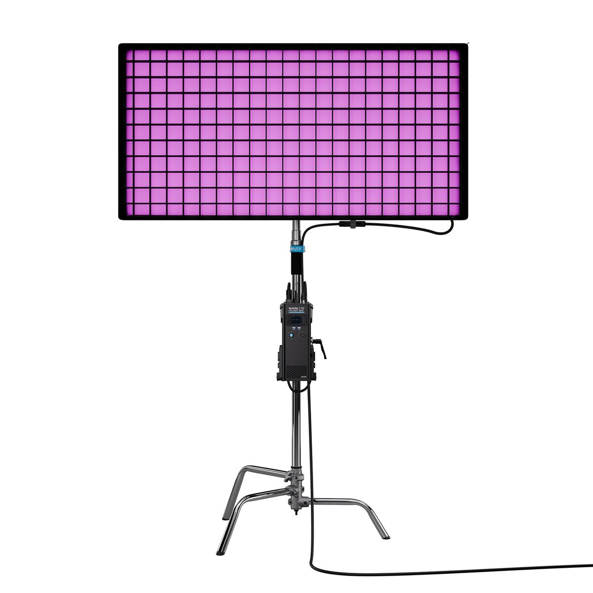 Alt View 7. NANLITE - Nanlite PavoSlim 360C 4x2' RGBWW LED Panel Light with CRMX.