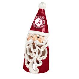 Evergreen Enterprises - Alabama Crimson Tide 26" LED Santa Garden Statue - White