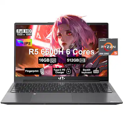 Full HD 1920 x 1080
IPS SUPER CLEAR
AMD RYZEN R5 6600H 6 Cores
16GB RAM
512GB SSD
Fingerprint
Type-C PD Charger
Backlit Keyboard
6000 SERIES