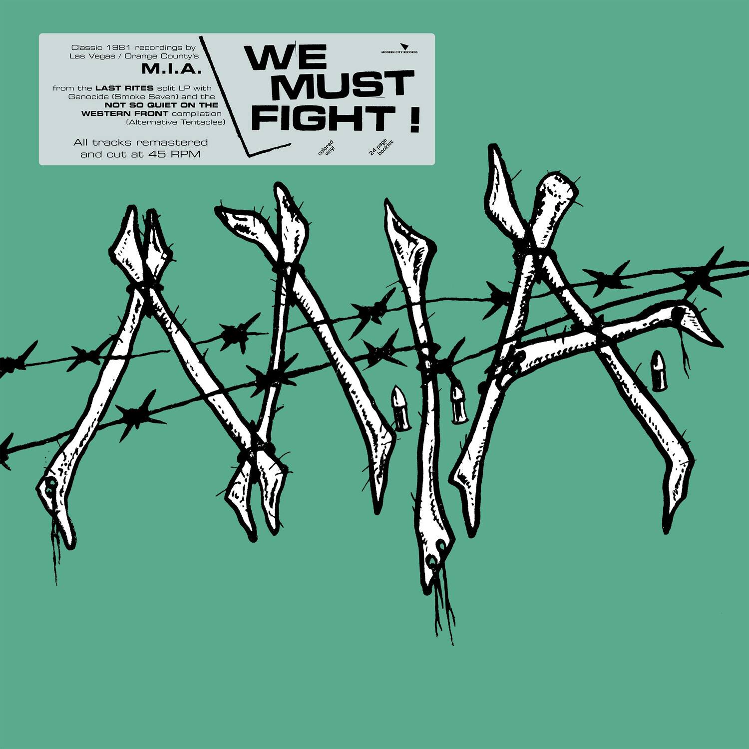 M.I.A. - We Must Fight!   - VINYL LP