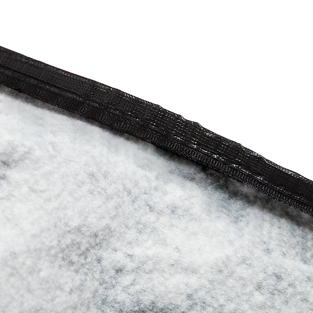 Alt View 12. Fire Sense - Outdoor Patio Fireplace Vinyl Cover - Black.