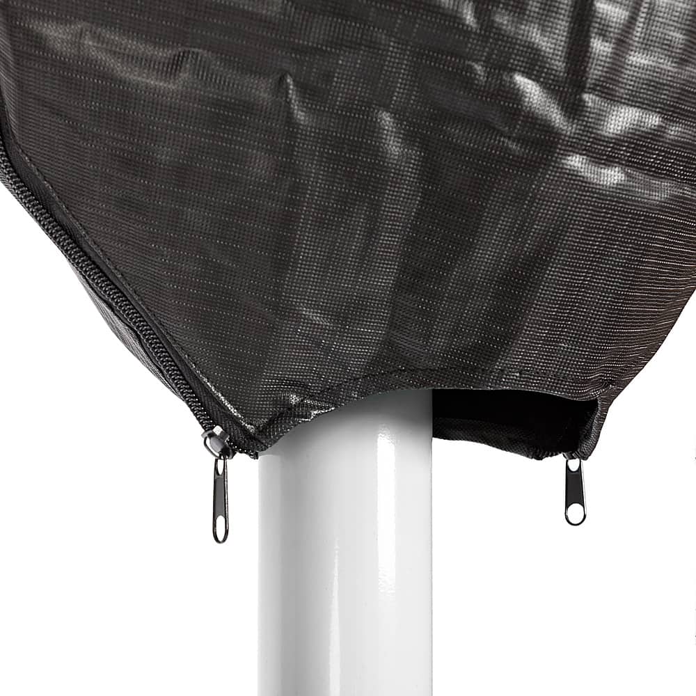 Front. Fire Sense - Patio Heater Head Vinyl Cover - Black.