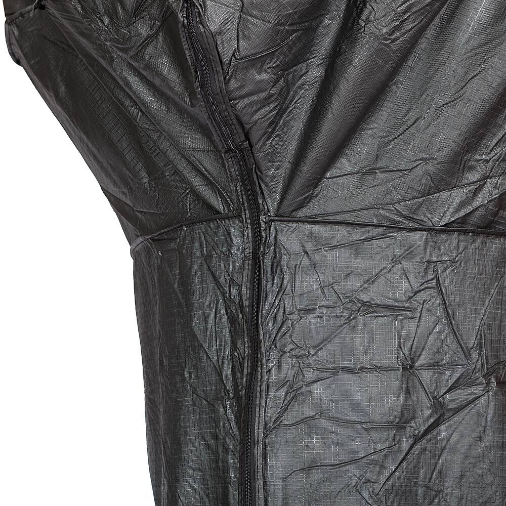 Alt View 11. Fire Sense - Full Length Outdoor Patio Heater Vinyl Cover - Black.