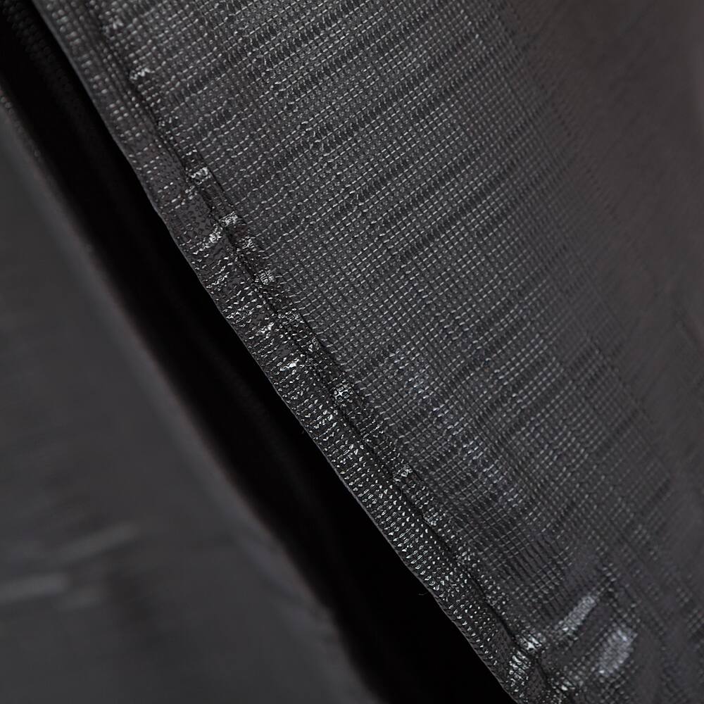 Alt View 13. Fire Sense - Full Length Outdoor Patio Heater Vinyl Cover - Black.