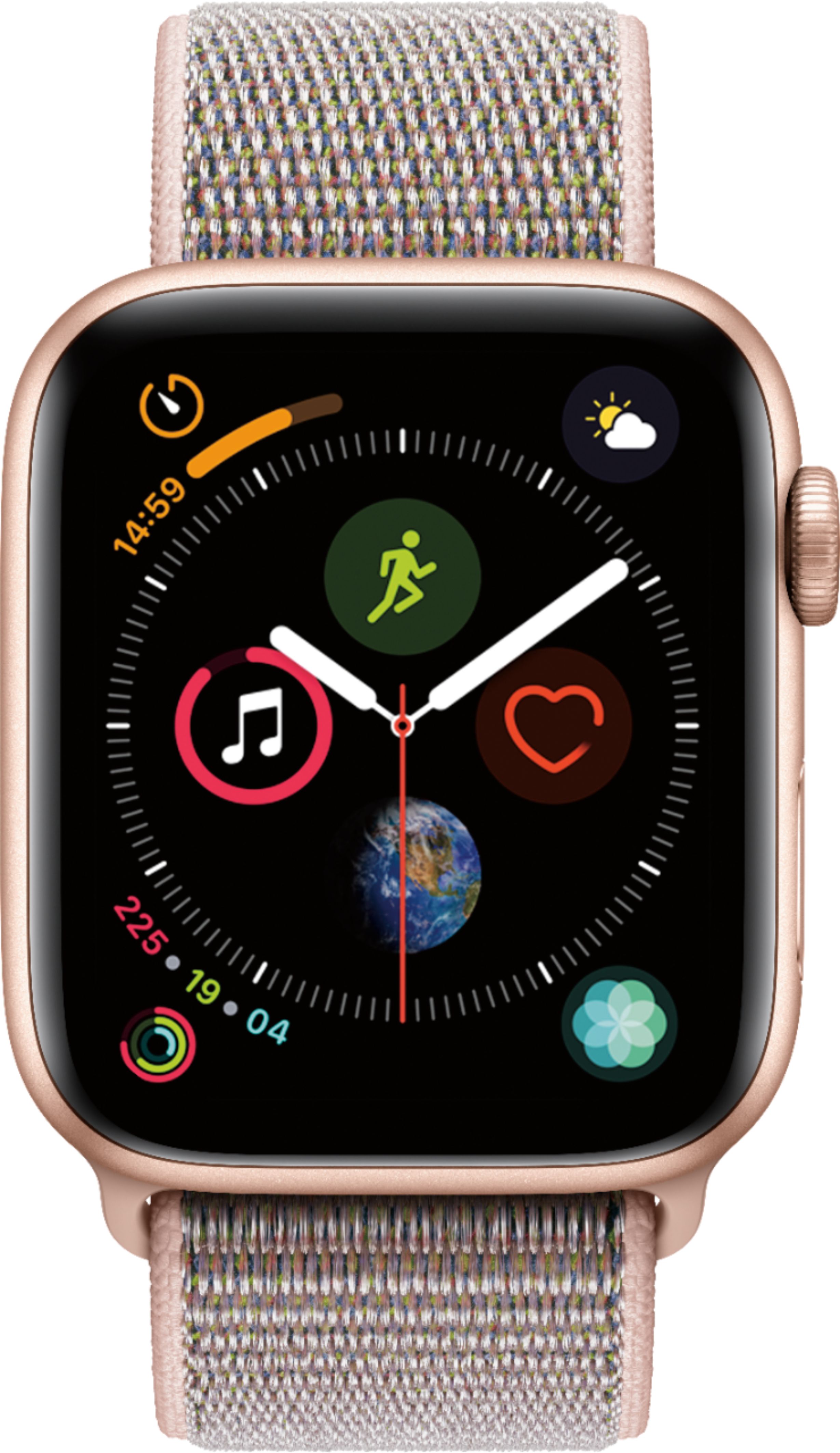 Best Buy: Apple Watch Series 4 (GPS) 44mm Gold Aluminum Case with 
