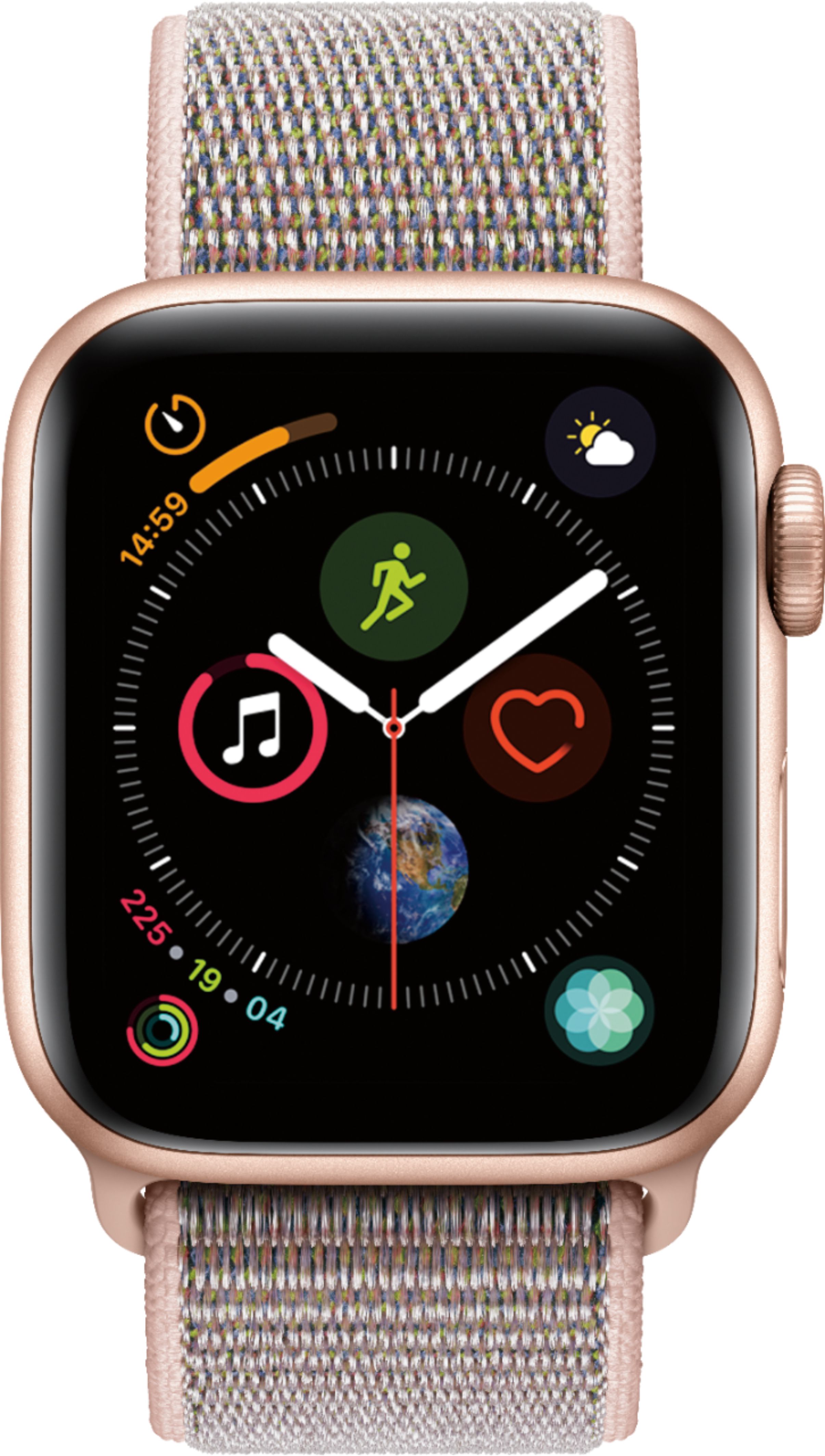 Best Buy: Apple Watch Series 4 (GPS) 40mm Gold Aluminum Case with 
