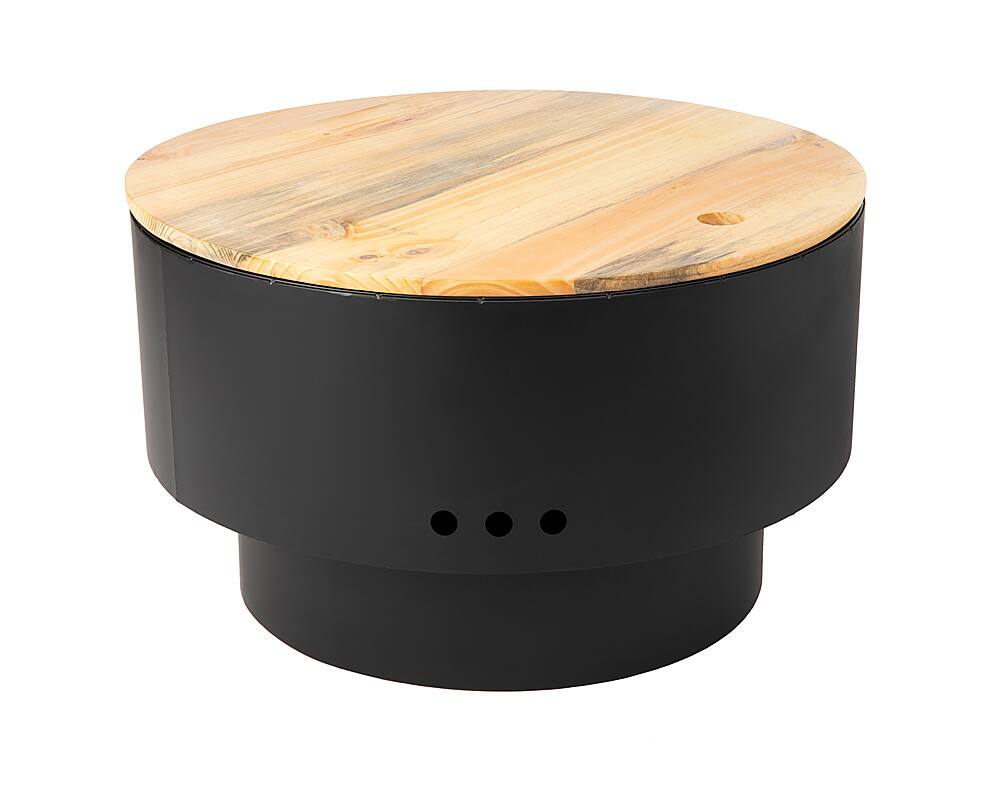 Front. Fire Sense - Fire Pit - Black.