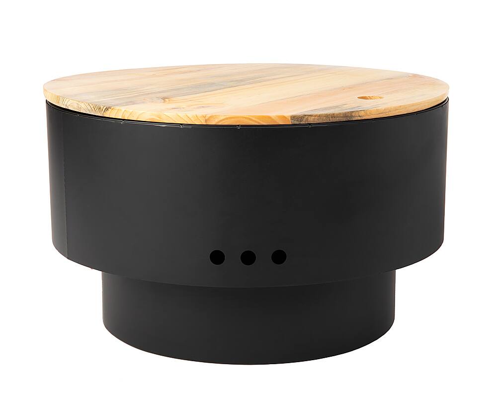 Alt View 11. Fire Sense - Fire Pit - Black.