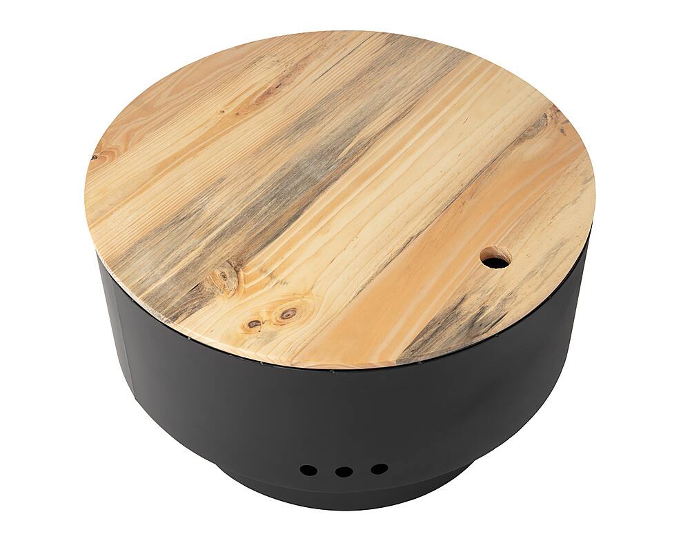 Alt View 12. Fire Sense - Fire Pit - Black.