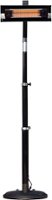 Fire Sense - Pole-Mounted Infrared Patio Heater - Black - Front_Zoom