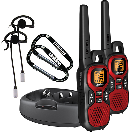 3 Pack Uniden 22-Channel FRS/GMRS 30-Mile Two Way Radio Walkie Talkie 