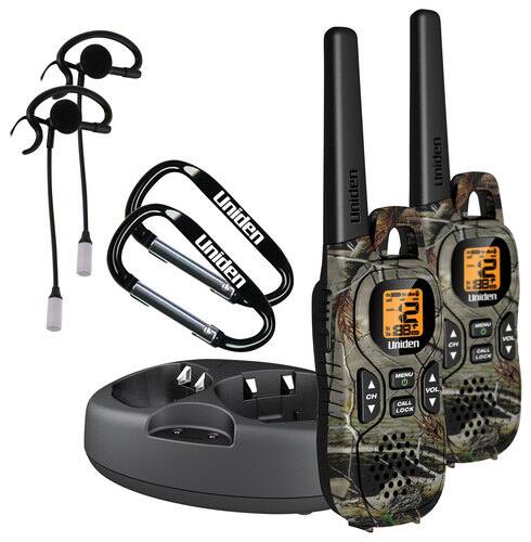 Front Standard. Uniden - 37-Mile, 22-Channel FRS/GMRS 2-Way Radio (Pair) - Camouflage.