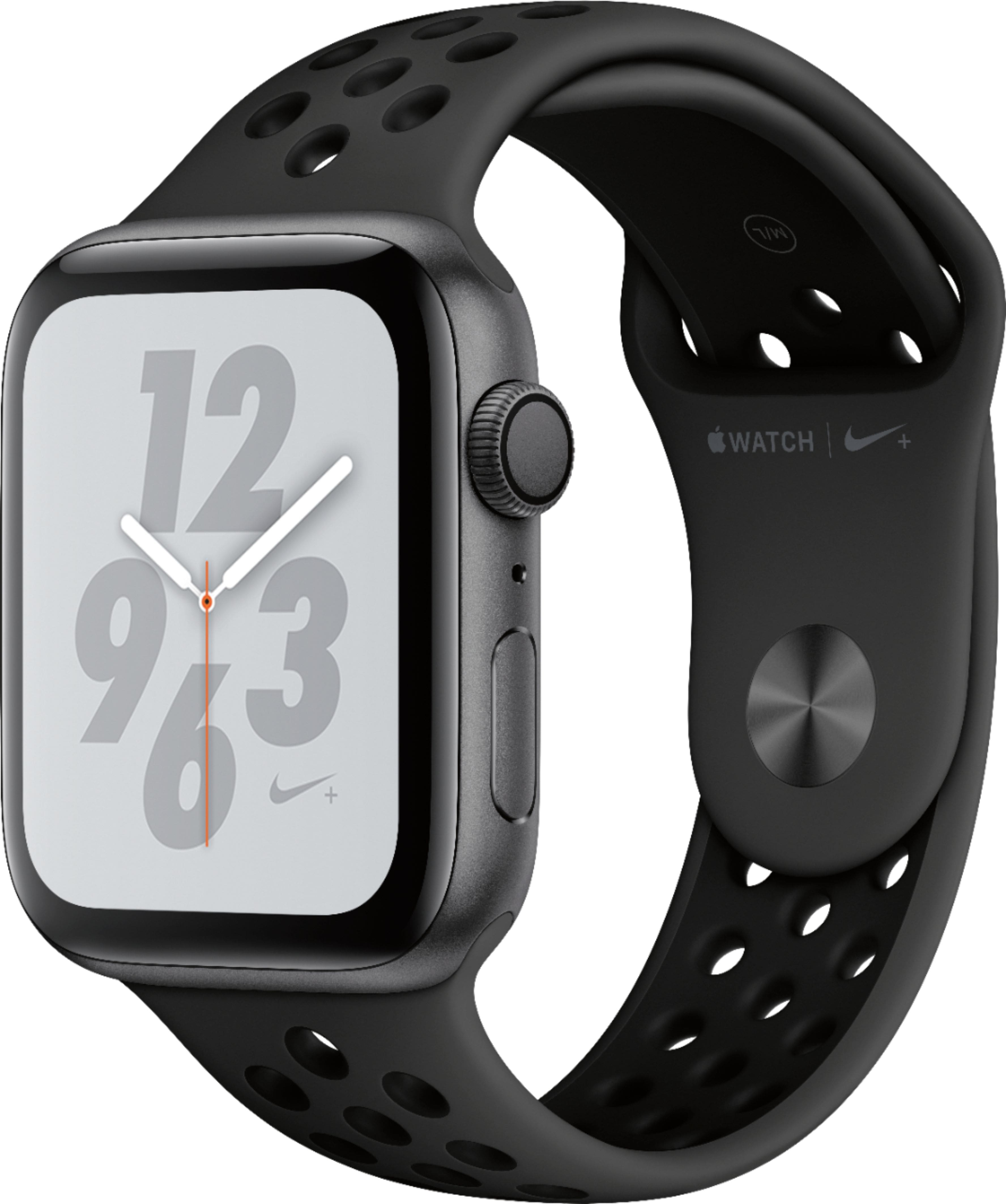 Apple Watch Nike+ Series 4 (GPS) 44mm Space Gray  - Best Buy