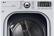 Alt View 1. LG - 7.4 Cu. Ft. 14-Cycle Electric Dryer with Steam - White.