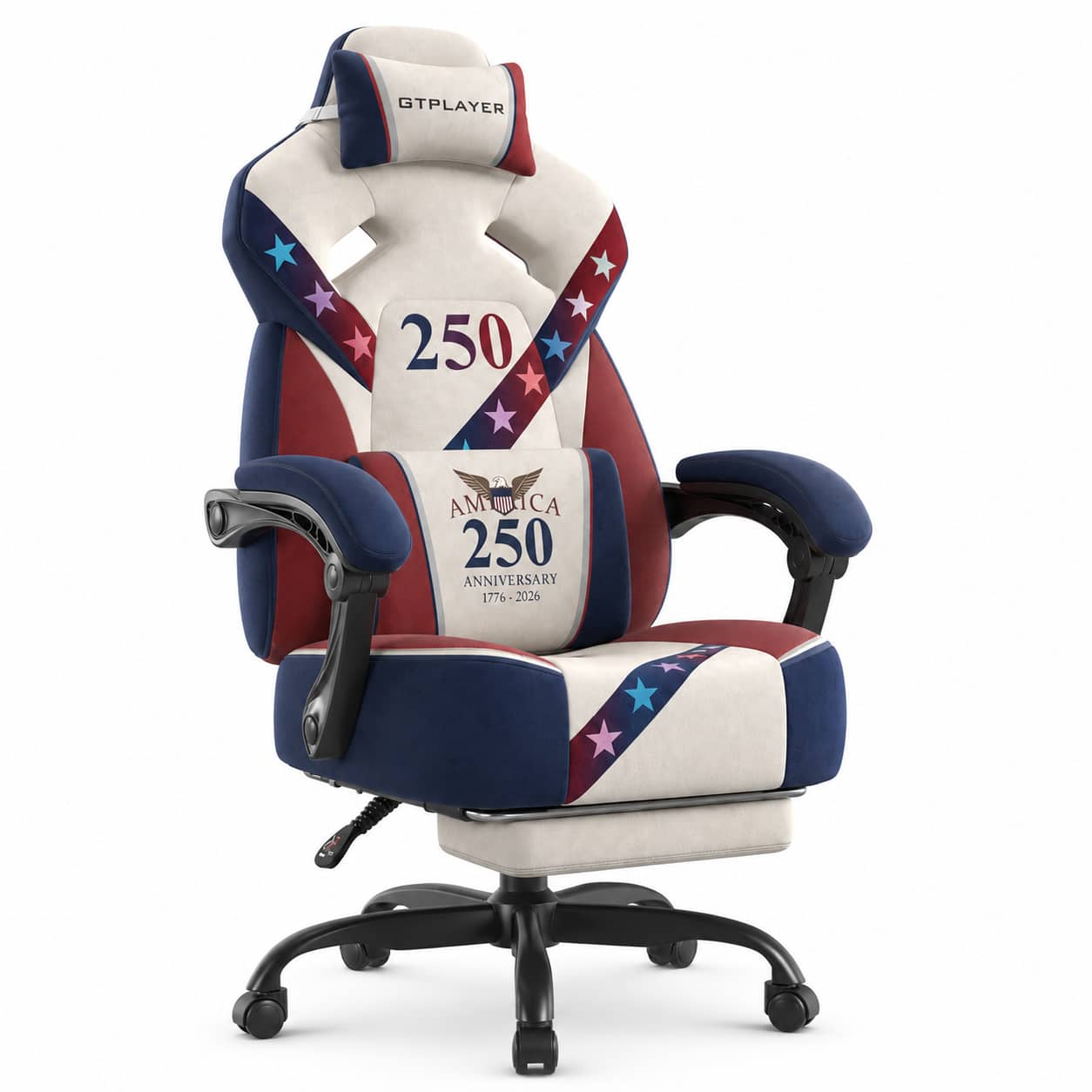 CloudRest Pro - Gaming Chair for Adults Ergonomic Premium Fabric Computer Chair with Thick Native Cotton Cushion,Linked Armrests - ART price history on PriceWatchPro