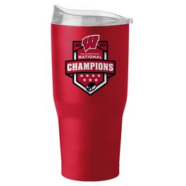Logo Brands - Wisconsin Badgers 2023 NCAA Women's Ice Hockey National Champions 30oz. Tumbler - Multicolor