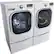 Alt View 18. LG - 7.4 Cu. Ft. 14-Cycle Gas Dryer with Steam - White.