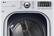 Alt View 2. LG - 7.4 Cu. Ft. 14-Cycle Gas Dryer with Steam - White.