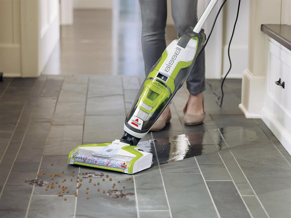 Alt View 11. BISSELL - CrossWave All-in-One Multi-Surface Cleaner - White/Titanium/Cha Cha Lime.