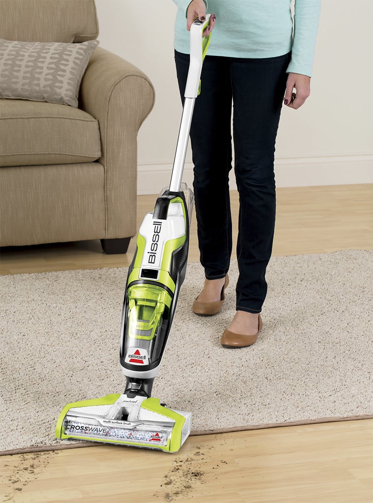 Alt View 14. BISSELL - CrossWave All-in-One Multi-Surface Cleaner - White/Titanium/Cha Cha Lime.